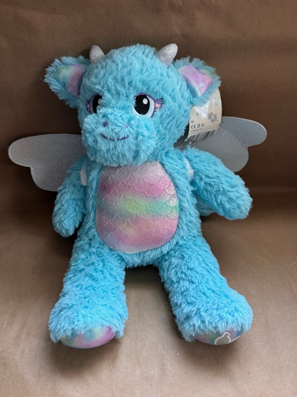 Build-A-Bear Enchanted Blue Dragon Fairy Friends Collection